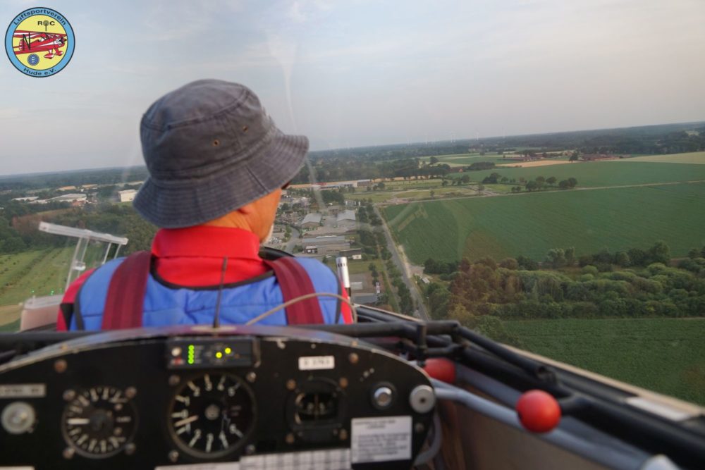Midsommerfliegen des Luftsportvereines Hude - Segelfluggruppe am Flugplatz Ganderkesee EDWQ im Sommer 2019